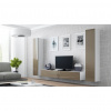 Cama Meble Obývačka VIGO 4, biely mat/latte lesk
