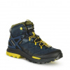 Pánska turistická obuv AKU Rocket Mid GTX BLUE/MUSTARD 11,5 UK