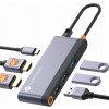 NOVOO USB C HUB DVOJITÝ ADAPTÉR 6V1 HDMI 4K KONCENTRÁTOR 980