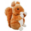 Beppe Plyšová veverka zrzavá hnědá ZOO 22 cm (13398)
