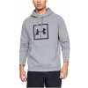 Under Armour | RIVAL FLEECE LOGO HOODIE | šedá| S