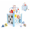 Ecotoys vzdelávacia kocka Sorter modrá
