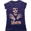 Misfits - Hands (Purple) (dámske tričko) Large