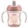 Chicco Training Cup tréningový hrnček s držadlami Pink 200 ml