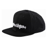 Šiltovka Troy Lee Designs Signature Snapback black/white 23/24 - Odosielame do 24 hodín