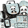 Školský batoh - taška Panda pre 1 stupeň 5 v 1 (Školská taška Paso Panda PP24PN-525 SADA)