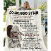 Prikrývka na posteľ - Migunica Migunica Mignica 200 x 150 cm biela, krémová (KOC od Matky pre syna - môj malý chlapec)