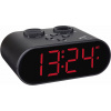 TFA Dostmann 60.2551.01 DCF budík černá časů buzení 1 USB konektor, velký displej