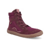 Barefoot zimné topánky Froddo - Wool Tex Grow Bordeaux vínové