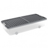 KIS W BOX UNDERBED L transparentné / sivé vieko 74x37x16,5cm 35L