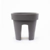 Prosperplast Kvetináč na zábradlie LOFLY RAILING sivý kameň 39,6cm