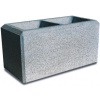 Häusler BAUMER plotové tvárnice 50x20x25 cm Farba: Šedá, Model: Základná