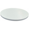 Podložka pod tortu MDF hrubá tuhá okrúhla biela 50 cm