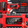 VÝKONNÝ INTELIGENTNÝ NABÍJAČ 10A AKUMULÁTORA LCD 24V 12V AUTOMAT