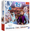 Trefl Hra 2v1 Ludo / Hady a rebríky Frozen 2