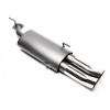 TATechnix športový tlmič výfuku 2x76mm Opel Vectra B (J96) - 1.6-16V bis 2.0l-16V