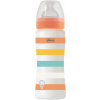 Chicco fľaša dojčenská Well being silikón uni oranžová 330 ml