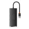 BASEUS HUB USB ADAPTÉR NA 4x USB DO POČÍTAČA KÁBEL 0.25m (WKQX030001)