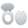 NOVASERVIS Sedátko MDF - Biele WC/BILAMDF34983