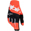 rukavice TECHSTAR, ALPINESTARS (černá/oranžová, vel. S)