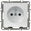 Adelid Zásuvka s uzemňovacím kolíkom QUADRA | biela