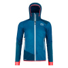 Dámska bunda Ortovox SWISSWOOL COL BECCHEI HYBRID JACKET - modrá L