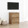 vidaXL TV skrinka Artisan dub 40x35x54 cm materiál na báze dreva