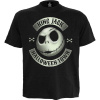 Tričko The Nightmare Before Christmas - Jack Crest (Glow) Čierna XL