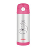 Splash About Detská termoska so slamkou 470ML FUNtainer® - Líška
