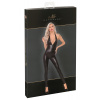 Noir - plunging neckline jumpsuit black