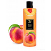 DEDRA Prírodný šetrný sprchový gél s glycerínom PEACH VELVET, 420 ml