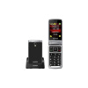 Aligator V710 Senior, Dual SIM, černá-stříbrná nabíjecí stojánek AV710BS