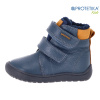 Protetika - zimné barefoot topánky s membránou PRO-TEX DARYK denim - zateplené-v ext. sklade