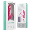 Easytoys Lily 2.0 - nabíjací vibrátor s klitorisovou rukoväťou (ružový)