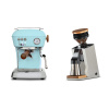 Ascaso Dream PID, Kid Blue + Eureka Mignon Single Dose PRO, White & Oak