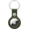 Apple AirTag FineWoven Key Ring - Moss