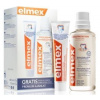 Darčeková súprava Elmex Caries Protection ústna voda 400 ml + zubná pasta 75 ml