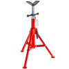 Stojany na rúrku Hlava V 4500LBS Skladacie nohy Stojan na rúrky 71-132CM