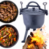 Kotlík na guláš - Poľovnícke kotlové koliesko PAN 10.0 L KAMILLE (Poľovnícke kotlové koliesko PAN 10.0 L KAMILLE)