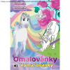 Omaľovánka A4 Jednorožce