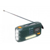 Prenosné kuchynské rádio FM DAB+ Bluetooth s dynamom a solárnym nabíjaním Blow RA19 (núdzové rádio)