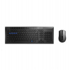 Set klávesnice a myši RAPOO 8200M Wireless Multi-Mode Optical Mouse and Keyboard Set Black CZ/SK (6940056182654)