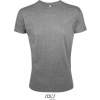 SOL´S REGENT FIT / Pánske vypasované tričko - grey melange M