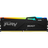 Kingston Fury Beast Black RGB AMD EXPO, 32 GB, 5600 MHz, DDR5 KF556C36BBEA-32