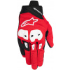 rukavice SP X 1, ALPINESTARS (červená/černá/bílá, vel. 2XL)