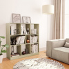 zahrada-XL Knižnica, dub sonoma 97,5x29,5x100 cm, kompozitné drevo 800174