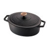 Berlingerhaus Pekáč litinový s poklicí 30 cm Black Rose Collection BH-6494