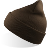 Atlantis Headwear Čepice Wind-S, pletená COT33022014599-brown Hnědá UNI