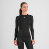 Sportful 2Nd Skin Dámske Tričko S Dlhým Rukávom Čierne Veľkosť: L/XL