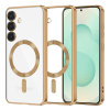 Techsuit Luxury Crystal MagSafe puzdro pre Samsung Galaxy S25 Plus – zlaté (Gold) KF2341507
